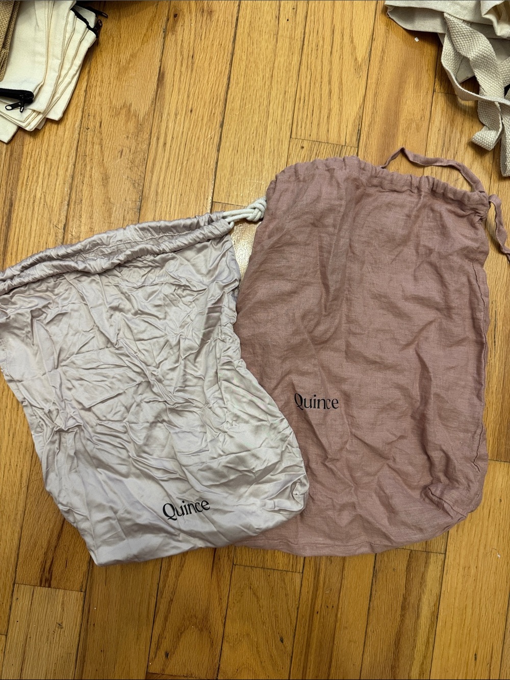 Quince Dust Bags - Light Pink / Dusty Rose